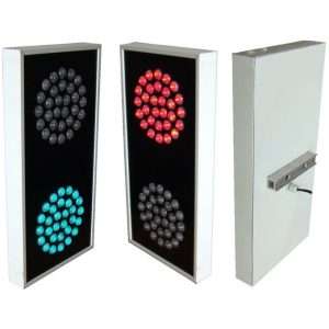 Electrical traffic Signal 2 color aluminum casing 750 2