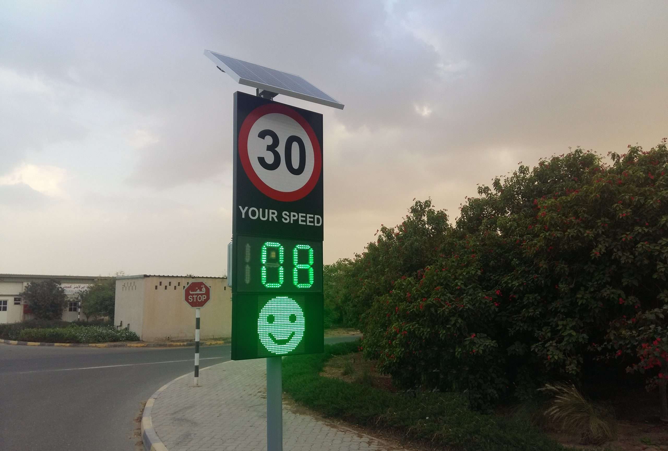 LED Radar Speed Display Sign Digital face