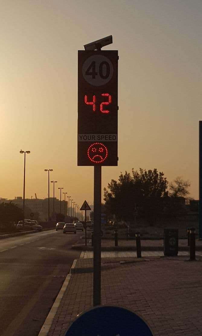 LED Radar Speed Display Sign