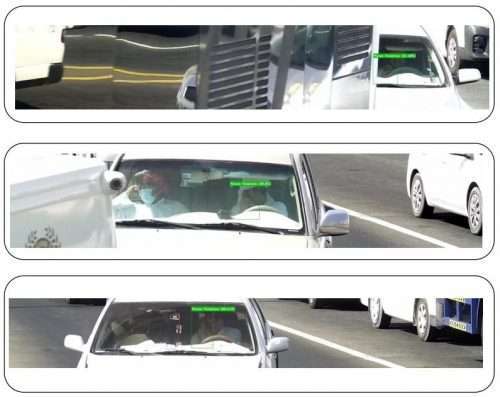 Mobile Phone Violation Deduction Camera