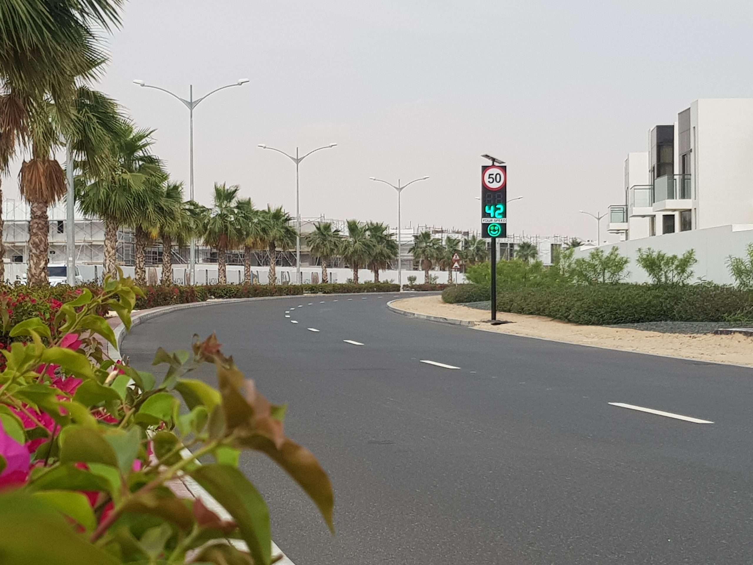LED Speed Limit Sign with Face & Speed Limit