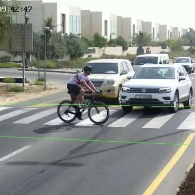 Bicycle Violation Detection Radar