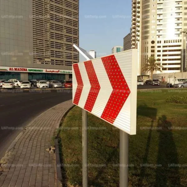 Traffic Chevron Signs
