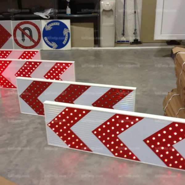 Traffic Chevron Signs