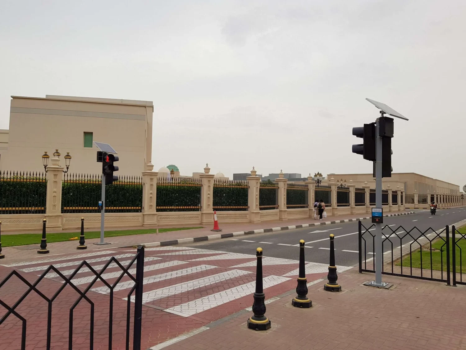 Solar Wireless Pedestrian Traffic Signal