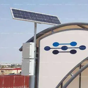 Solar Bus Stop Lighting with charger Solar Bus Stop Lighting
