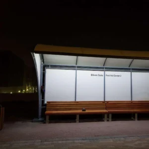 Solar Bus Stop Lighting Solar Bus Stop Lighting