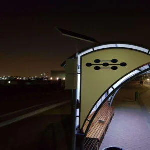 Solar Bus Stop Lighting Solar Bus Stop Lighting