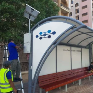 Solar Bus Stop Lighting Solar Bus Stop Lighting