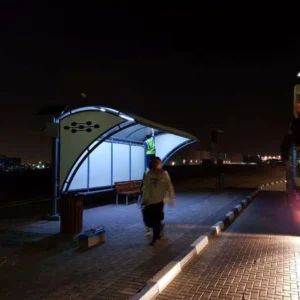 Solar Bus Stop Lighting Solar Bus Stop Lighting