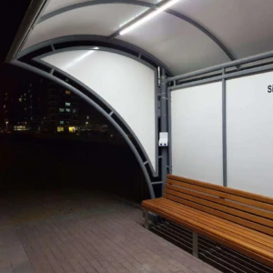 Solar Bus Stop Lighting Solar Bus Stop Lighting