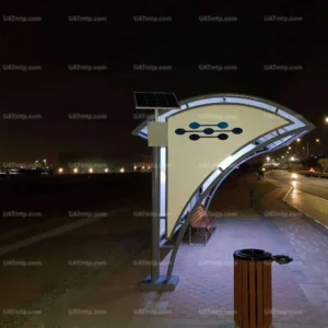 Solar Bus Stop Lighting Solar Bus Stop Lighting