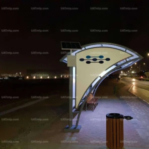 Solar Bus Stop Lighting Solar Bus Stop Lighting