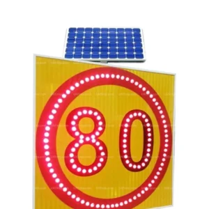 Solar Speed Limit Sign Solar Speed Limit Sign