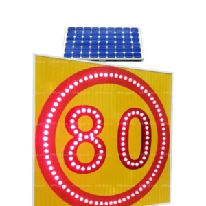 Solar Speed Limit Sign Solar Speed Limit Sign
