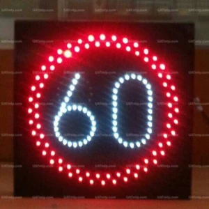 Solar Speed Limit Sign Solar Speed Limit Sign