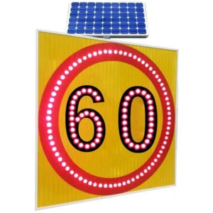 Solar Speed Limit Sign Solar Speed Limit Sign