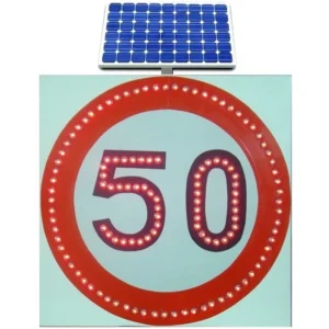 Solar Speed Limit Sign Solar Speed Limit Sign