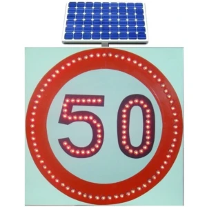 Solar Speed Limit Sign Solar Speed Limit Sign